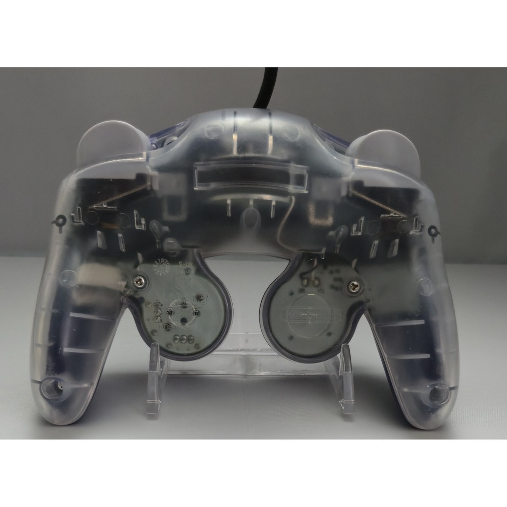 GameCube Controller - Clear & Indigo - Japan Import - Cleaned/Tested- NEW Sticks